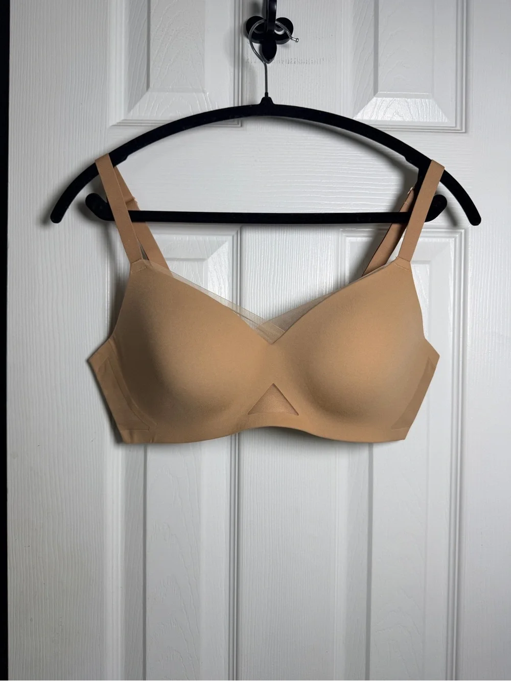 Honeylove Wire Free Cross Over Bra Sand Size 32D - Picture 6 of 6